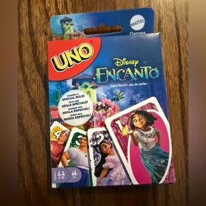 Disney Encanto UNO Card Game with Vibrant Colors -New Unopened